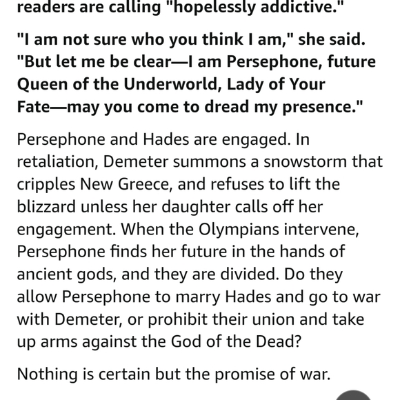 A Touch of Malice Hades X Persephone Saga Paperback Book # by Scarlett St. Clair - Picture 3 of 13